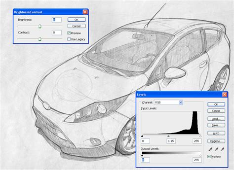 Car Drawing Techniques on Behance