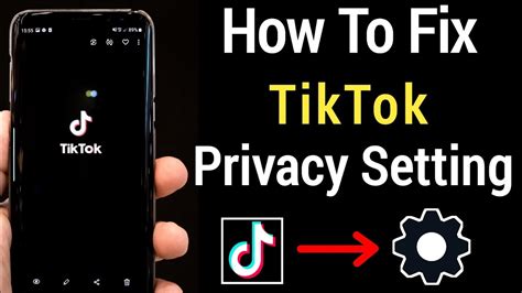 How To Fix Tiktok Privacy Setting How To Solve Tiktok Privacy