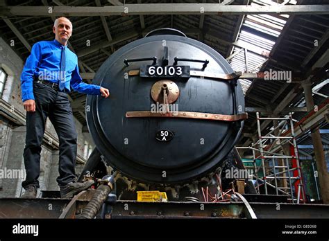 Flying Scotsman Restoration Stock Photo - Alamy