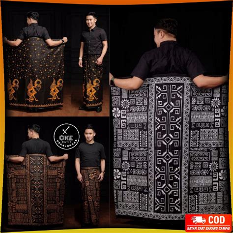 Jual Sarung Batik Santri Pria Sarung Santri Sarung Pria Dewasa Motif