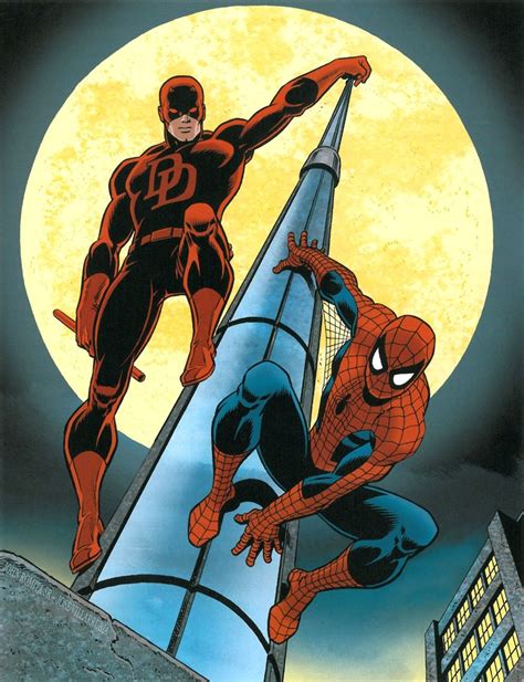 Daredevil/Spider-Man by John Romita Sr. | Keane On Comics