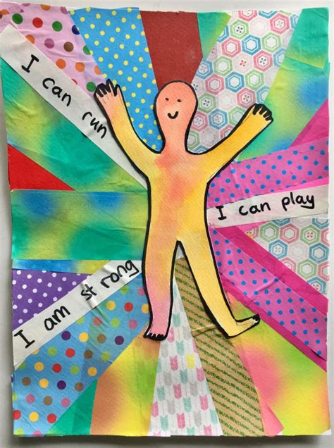 Body Positive Craft For Kids Body Positivity Art Positive