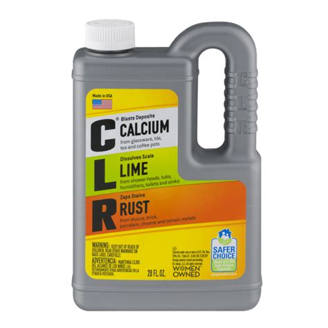 CLR Calcium Lime Rust Remover Multi Use 28 Fl Oz From Stop Shop