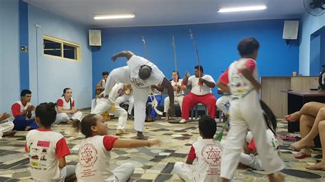 Roda de Capoeira no Espaço da Instrutora Giovana do Grupo Cativeiro