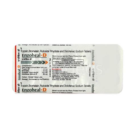 Buy Enzoheal D Tablet 10s Online Uses And Side Effects Netmeds