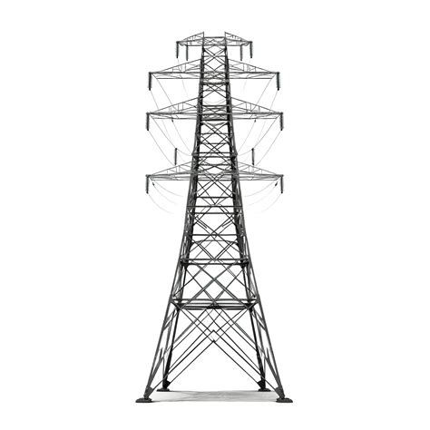 high voltage electric pylon steel structure technology electric