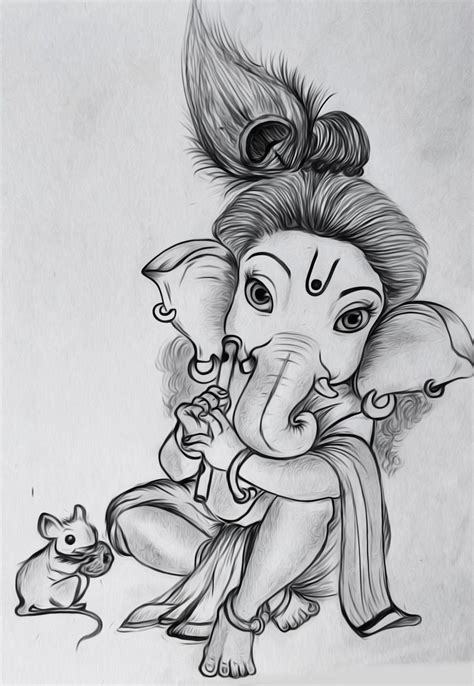 Top 999+ ganpati images drawing – Amazing Collection ganpati images ...