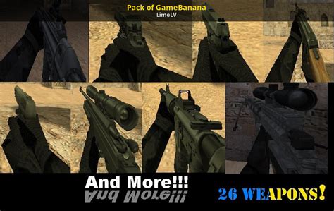 Pack Of Gamebanana Counter Strike 16 Mods