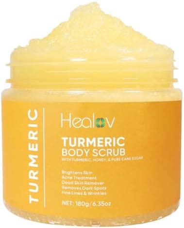 Amazon ANAI RUI Turmeric Body Scrub For Dark Spots Sugar Scrub