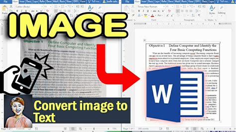 Paano Gawing Text Ang Picture Gamit Ang Ms Word How To Convert Image