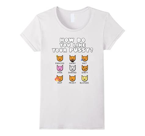 Funny Cat Gift T Shirt Pussy Shirt Hairy Cat Shaved Cat Tee 4LVS 4loveshirt