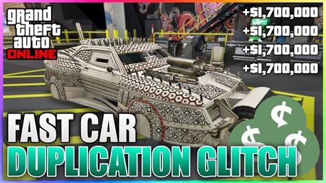 FASTEST CAR DUPLICATION GLITCH OUT NOW WORKING GTA 5 ONLINE MONEY