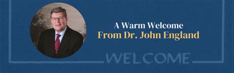 2024 May Neurotransmitter Welcome Message From John England Md