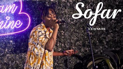 Ventage Listen Sofar Los Angeles Youtube