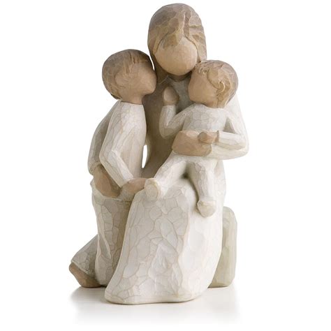 Willow Tree ® Quietly Mother And Children Figurine Figurines Hallmark