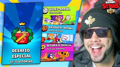 Novo Desafio Surpresa Dos Novos Modos No Brawl Stars Youtube