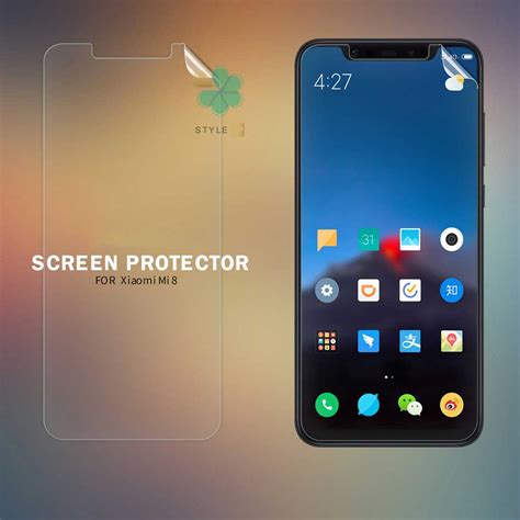 محافظ صفحه گوشی شیائومی Xiaomi Mi 8 مدل نانو مات استایل آپ