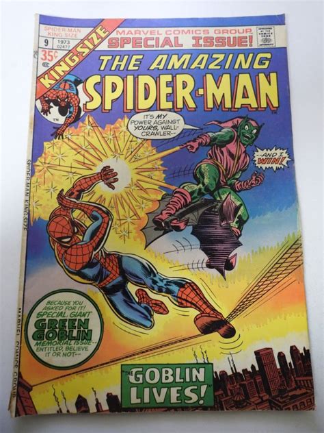 The Amazing Spider Man Annual Vg Condition Spine Split