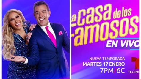 La Casa De Los Famosos Fecha Y Hora De Estreno Del Reality De