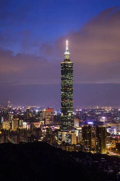 Taipei 101 Skyscraper Taipei Taiwan Stock Editorial Photo