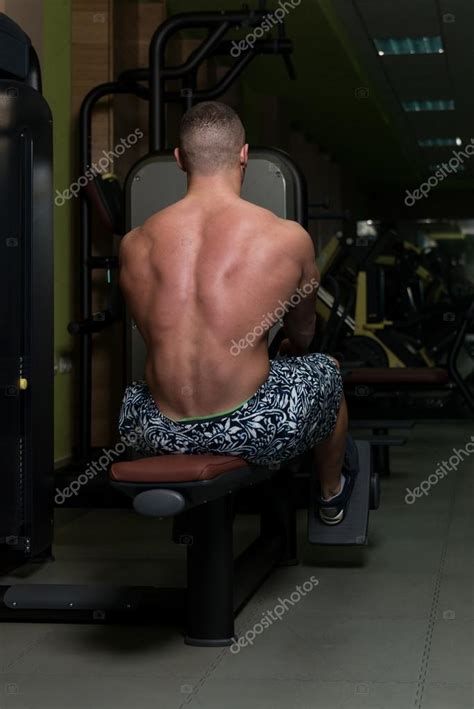 Back Exercises On A Machine — Stock Photo © ibrak #120799580