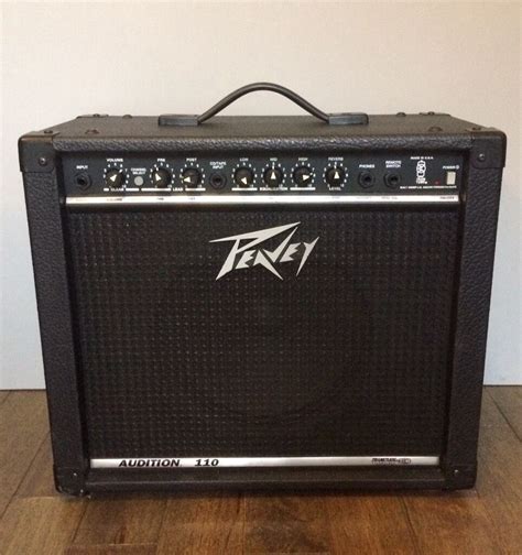 Peavey Transtube Audition 110 Guitar Amp Combo Great Condition In