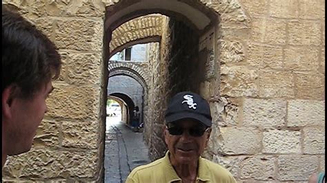 Eye Of The Needle Gate In Jerusalem Wall