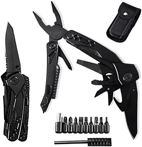 Camping Multitool Accessories Gifts For Men Dad In Upgraded Multi