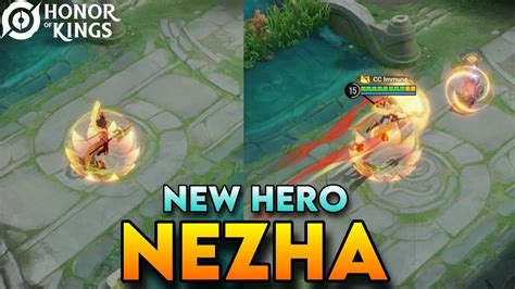 New Hero NEZHA Skill Preview Honor Of Kings Global YouTube