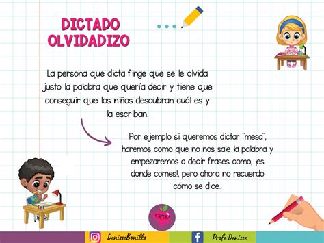 Tipos De Dictados 2 Imagenes Educativas