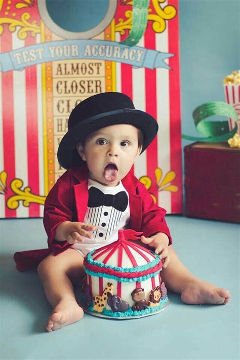 Carnival Photo Shoot Circus 1st Birthdays Circus Birthday Party Theme