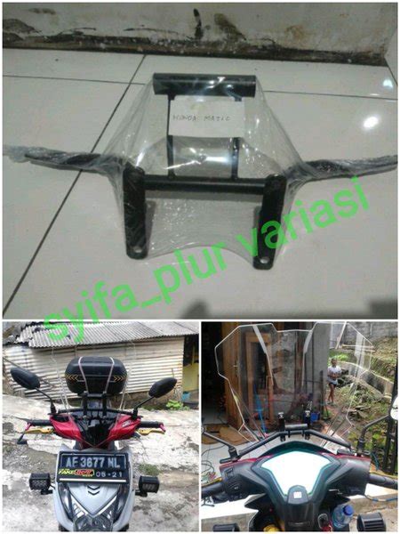 Jual Bracket Dudukan Visor Matic Honda Pnp Beat Vario Scoopy Di Lapak