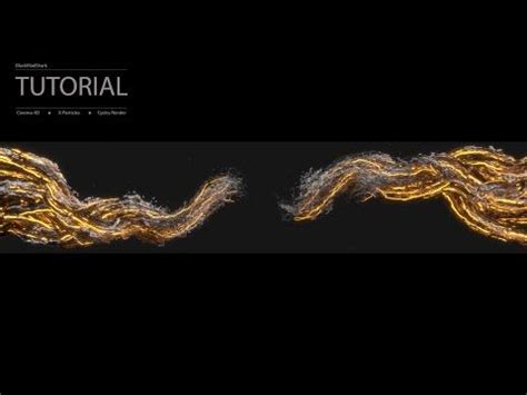 Cinema 4D X Particles Cycles Render Tutorial Organic Motion With