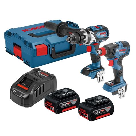 Bosch GSB 18 V 85 C Combi GDX 18 V 200 C Impact Brushless Twin Kit