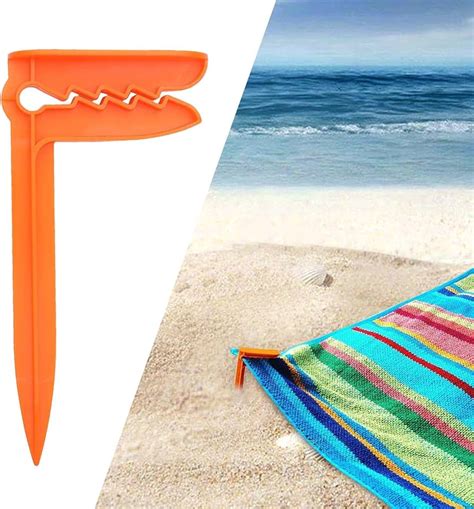 4 Pack Slipper Towel Clips Large Beach Towel Clips Novelty Sunbed B