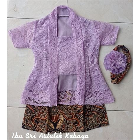 Jual REALPICT KEBAYA TURUN TANAH ADAT JAWA BAYI KEBAYA KARTINI