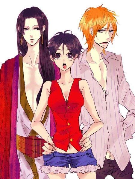 Pin By Sum Umi On Gender Bending Who Knew One Piece Crew Manga Anime One Piece One Piece Luffy