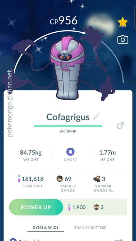 Shiny Cofagrigus - Pokemon Go