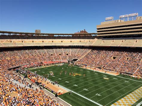 Neyland Stadium Ticket Map