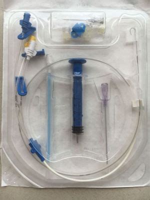 Disposable Single Double Triple Lumen CVC Kit Central Venous Catheter