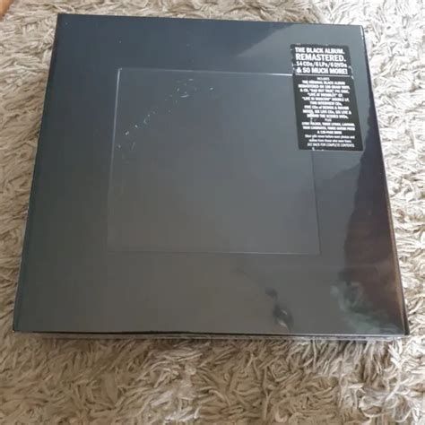 Metallica Black Album Remastered Deluxe Box Set Limited Edition Lp