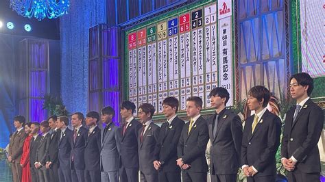 【速報】ホウオウエミーズは2枠3番に決定 2023有馬記念公開枠順抽選会 2023年12月21日掲載 ライブドアニュース