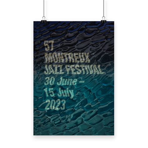 Poster Guillaume Supakitch Grando Montreux Jazz Shop