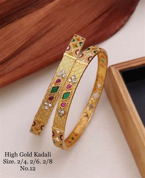 Pin On Blouses Gold Bangles Bangles Brass Bangle