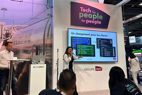 La Sncf Illustre Ses Multiples Usages Du Digital Lors Du Salon Vivatech