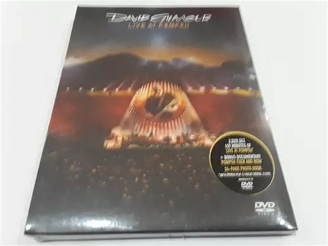 David Gilmour Live At Pompeii Dvd Mercadolibre