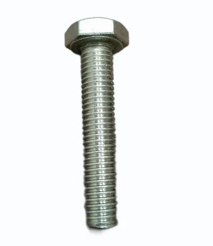 Hexagonal Stainless Steel Hex Bolt M Mm At Rs Piece In Valsad