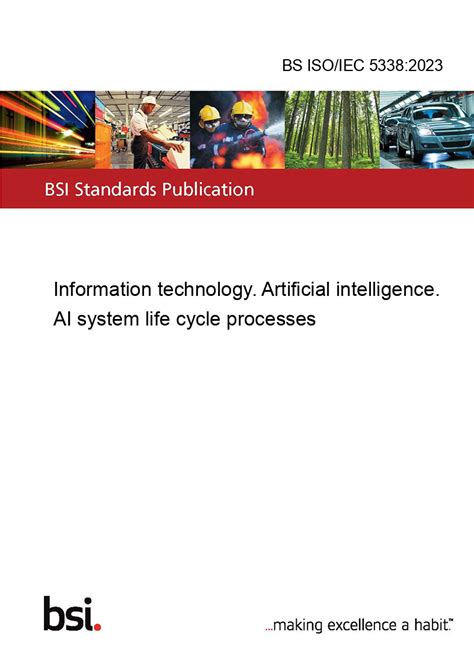 BS ISO IEC 5338 2023 Information Technology Artificial Intelligence