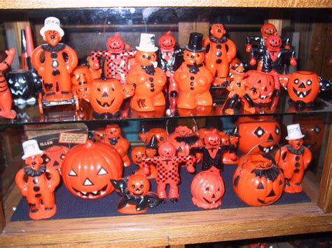 Vintage Halloween Decorations Plastic