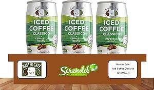 Master Café Iced Coffee Classico Cans 240ml Pack of 3 Amazon co uk